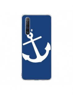 Coque Realme X50 5G Ancre Navire Navy Blue Anchor - Mary...