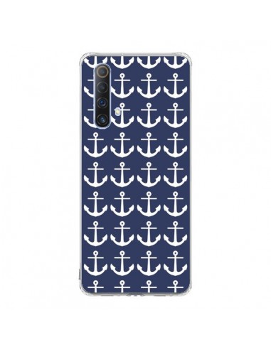 Coque Realme X50 5G Ancre Marin Bleu Anchors Navy - Mary Nesrala