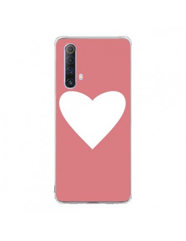 Coque Realme X50 5G Coeur Corail - Mary Nesrala