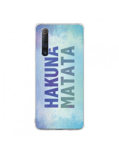 Coque Realme X50 5G Hakuna Matata Roi Lion Bleu - Mary Nesrala