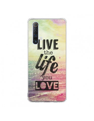 Coque Realme X50 5G Live the Life you Love, Vis la Vie que tu Aimes - Mary Nesrala