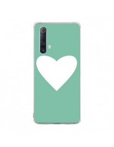 Coque Realme X50 5G Coeur Mint Vert - Mary Nesrala