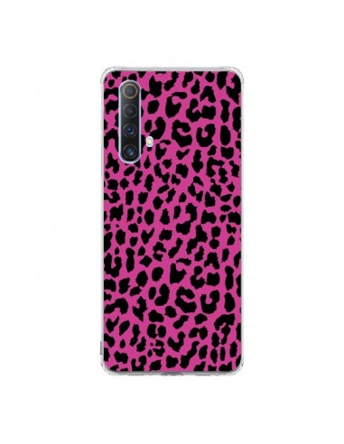 Coque Realme X50 5G Leopard Rose Pink Neon - Mary Nesrala