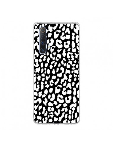 Coque Realme X50 5G Leopard Noir et Blanc - Mary Nesrala