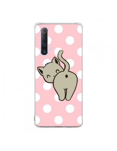 Coque Realme X50 5G Chat Chaton Pois - Maryline Cazenave