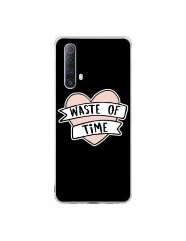 Coque Realme X50 5G Waste of Time Coeur - Maryline Cazenave