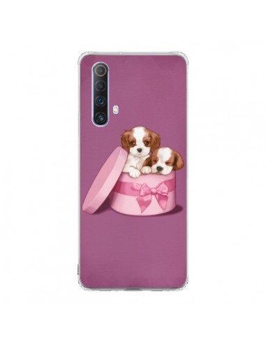 Coque Realme X50 5G Chien Dog Boite Noeud - Maryline Cazenave