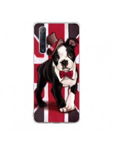 Coque Realme X50 5G Chien Dog Anglais UK British Gentleman - Maryline Cazenave