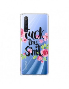 Coque Realme X50 5G Fuck this Shit Flower Fleur...