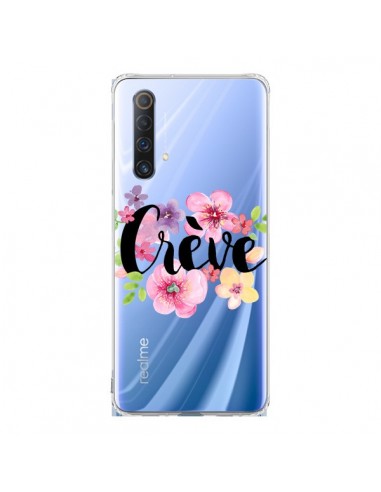 Coque Realme X50 5G Crève Fleurs Transparente - Maryline Cazenave