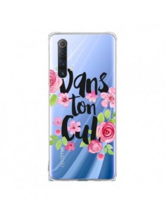 Coque Realme X50 5G Dans Ton Cul Fleurs Transparente -...