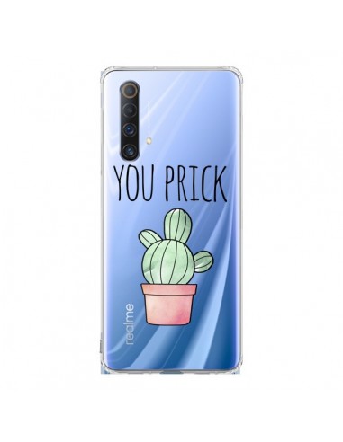 Coque Realme X50 5G You Prick Cactus Transparente - Maryline Cazenave