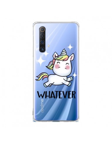 Coque Realme X50 5G Licorne Whatever Transparente - Maryline Cazenave