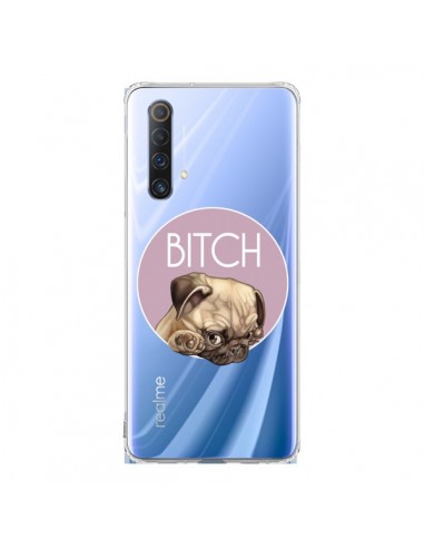 Coque Realme X50 5G Bulldog Bitch Transparente - Maryline Cazenave