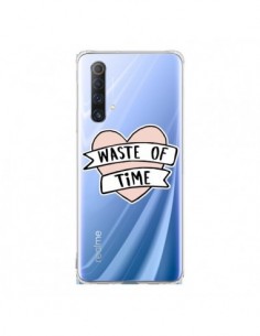 Coque Realme X50 5G Waste Of Time Transparente - Maryline...