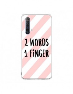 Coque Realme X50 5G 2 Words 1 Finger - Maryline Cazenave
