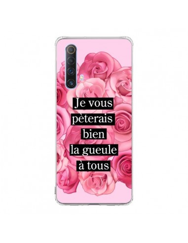 Coque Realme X50 5G Je vous pèterais Fleurs - Maryline Cazenave