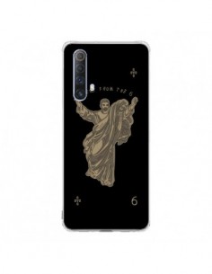 Coque Realme X50 5G God Black Drake Chanteur Jeu Cartes -...