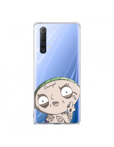 Coque Realme X50 5G Stewie Joker Suicide Squad Transparente - Mikadololo