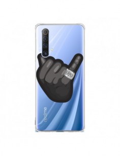 Coque Realme X50 5G OVO Ring bague Transparente - Mikadololo