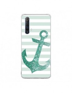 Coque Realme X50 5G Ancre Vert Navire - Monica Martinez