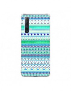 Coque Realme X50 5G Chenoa Bleu Azteque - Monica Martinez