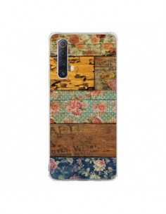 Coque Realme X50 5G Barocco Style Bois - Maximilian San