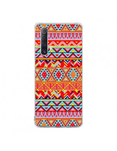 Coque Realme X50 5G India Style Pattern Bois Azteque - Maximilian San