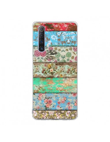 Coque Realme X50 5G Rococo Style Bois Fleur - Maximilian San