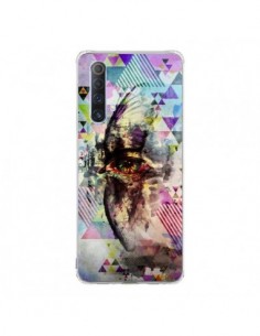 Coque Realme X50 5G Oeil Triangle Oiseau Cry Bird -...