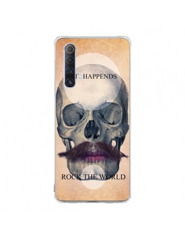 Coque Realme X50 5G Rock Skull Tête de Mort - Maximilian San