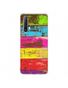 Coque Realme X50 5G Bois Coloré Vintage - Maximilian San