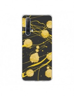 Coque Realme X50 5G Gold Splash Peinture Art - Maximilian...