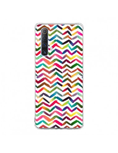 Coque Realme X50 5G Chevron Stripes Multicolored - Ninola Design