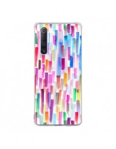 Coque Realme X50 5G Colorful Brushstrokes Multicolored -...
