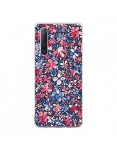 Coque Realme X50 5G Colorful Little Flowers Navy - Ninola...