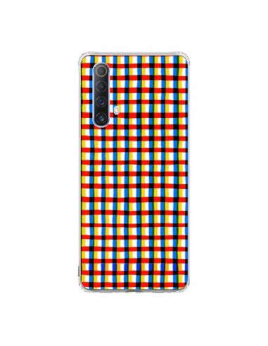 Coque Realme X50 5G Crossed Eyes Lines Red - Ninola Design