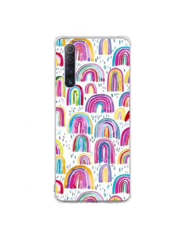 Coque Realme X50 5G Cute Watercolor Rainbows - Ninola Design