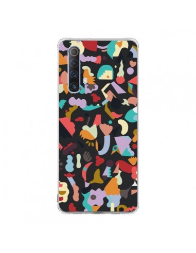 Coque Realme X50 5G Dreamy Animal Shapes Black - Ninola Design