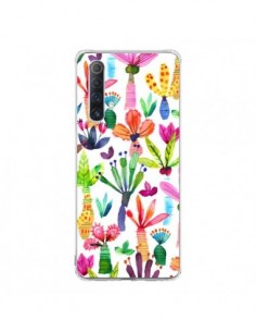 Coque Realme X50 5G Overlapped Watercolor Dots - Ninola...