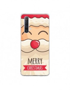 Coque Realme X50 5G Moustache du Père Noël Merry...