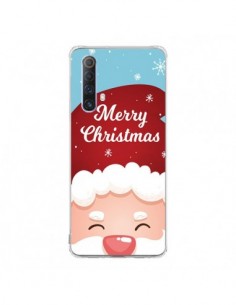 Coque Realme X50 5G Bonnet du Père Noël Merry Christmas -...