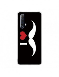 Coque Realme X50 5G I Love Moustache - Nico