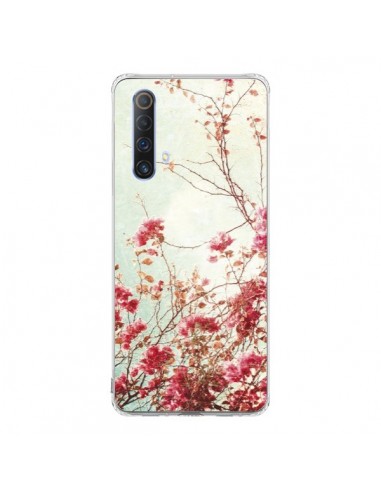 Coque Realme X50 5G Fleur Vintage Rose - Nico