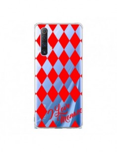 Coque Realme X50 5G I Love Monaco et Losange Rouge - Nico
