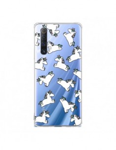 Coque Realme X50 5G Licorne Crinière Transparente - Nico