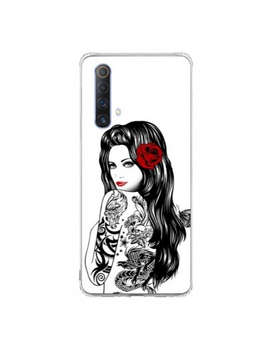 Coque Realme X50 5G Tattoo Girl Lolita - Rachel Caldwell