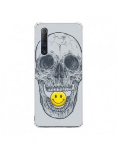 Coque Realme X50 5G Smiley Face Tête de Mort - Rachel...