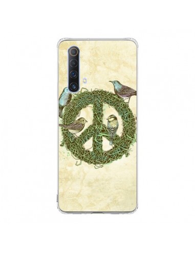 Coque Realme X50 5G Peace And Love Nature Oiseaux - Rachel Caldwell