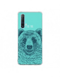 Coque Realme X50 5G Bear Ours I like You - Rachel Caldwell